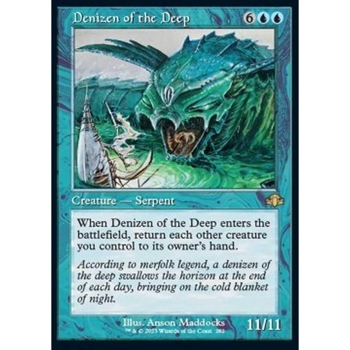 Denizen of the Deep (V.1) - Denizen of the Deep (V.1) - [XDMR][NM] [Foil]