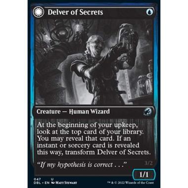 Delver of Secrets / Insectile Aberration - Delver of Secrets / Insectile Aberration - [DBL][EX]