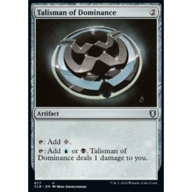 Talisman of Dominance - Talismano del Dominio - [XCLB][NM]