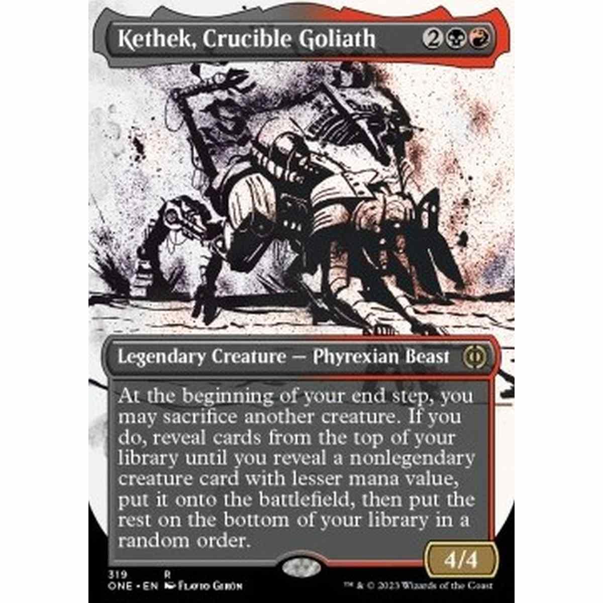 Kethek, Crucible Goliath (V.1) - Kethek, Crucible Goliath (V.1) - [XONE][NM] [Foil]