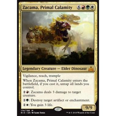 Zacama, Primal Calamity - Zacama, Primal Calamity - [RIX][EX]
