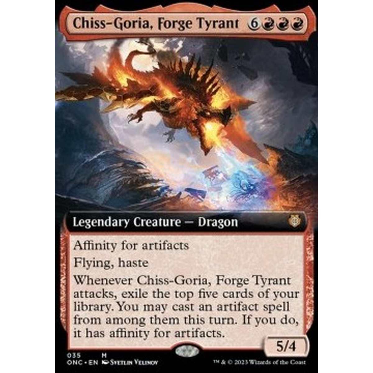 Chiss-Goria, Forge Tyrant - Chiss-Goria, Forge Tyrant - [XONC][NM] [Foil]