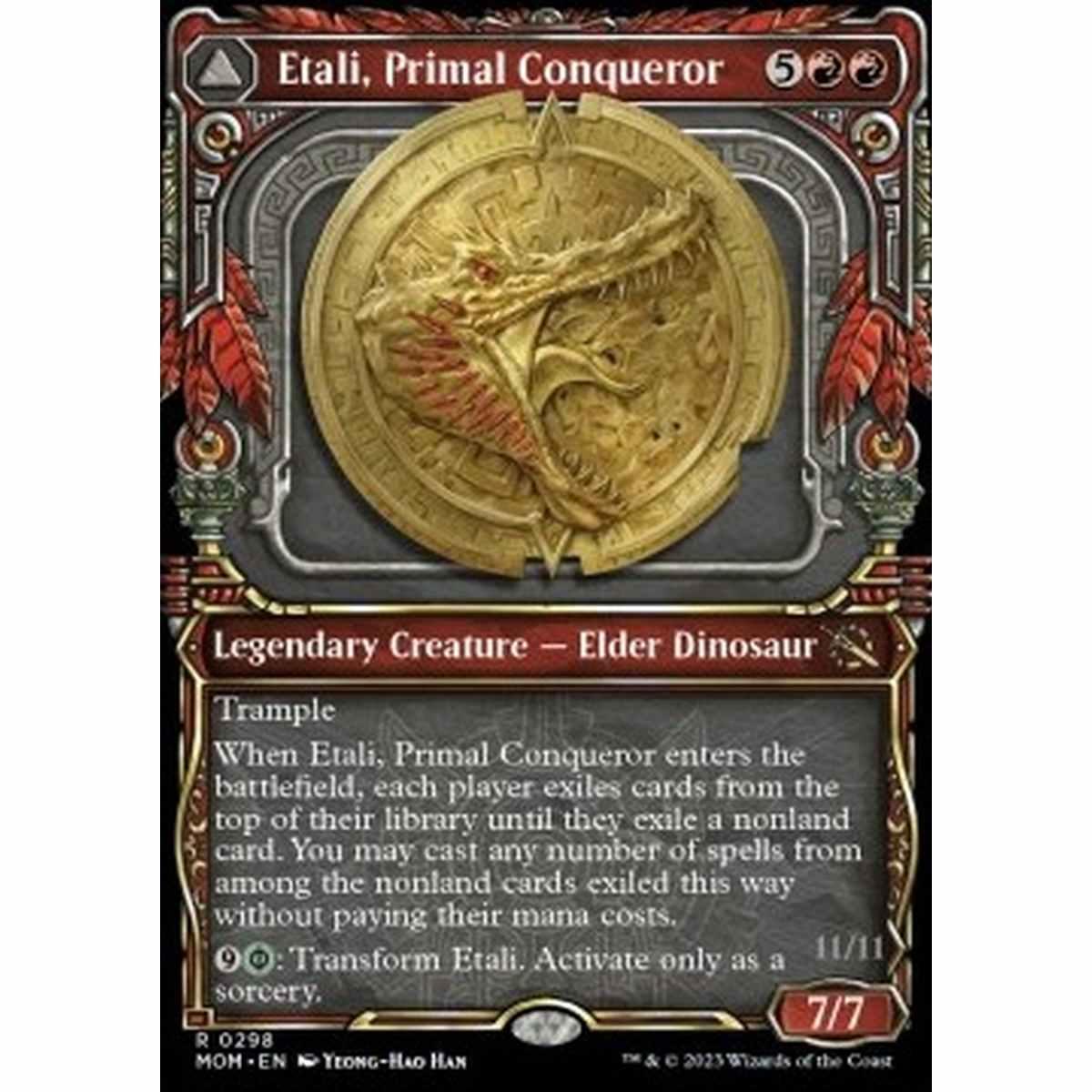 Etali, Primal Conqueror // Etali, Primal Sickness - Etali, Primal Conqueror // Etali, Primal Sickness - [XMOM][NM]
