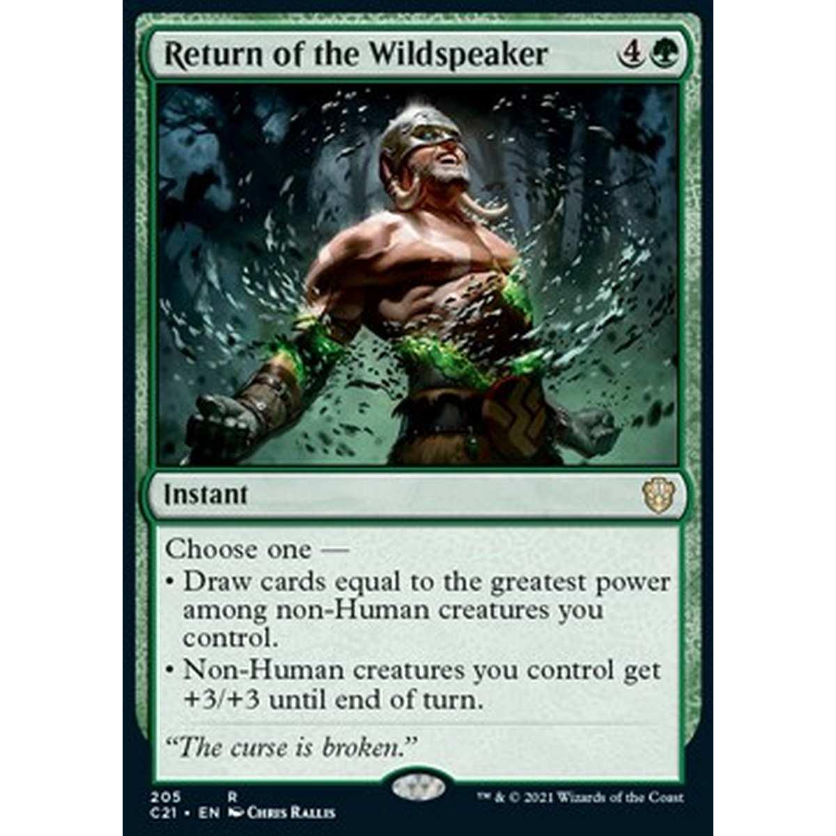 Return of the Wildspeaker - Return of the Wildspeaker - [C21][NM]