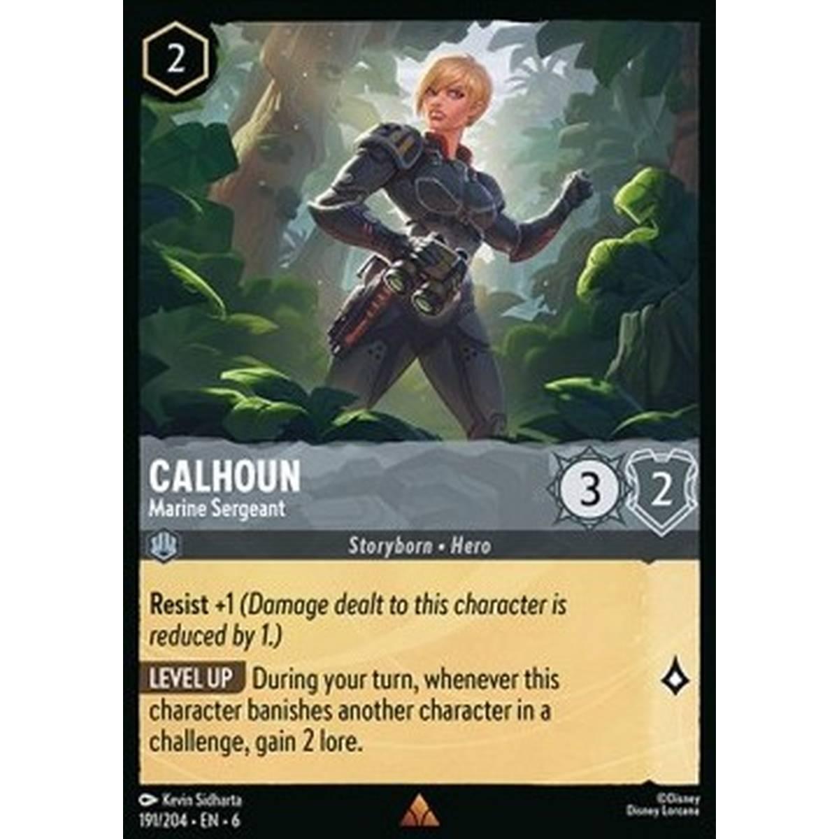 Calhoun - Marine Sergeant - Calhoun - Marine Sergeant - [6AZS][NM]