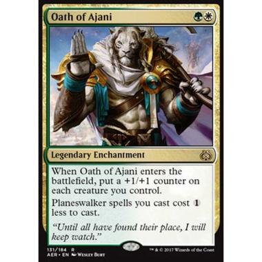 Oath of Ajani - Oath of Ajani - [AER][NM]