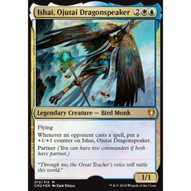 Ishai, Ojutai Dragonspeaker - Ishai, Ojutai Dragonspeaker - [CM2][NM] [Foil]