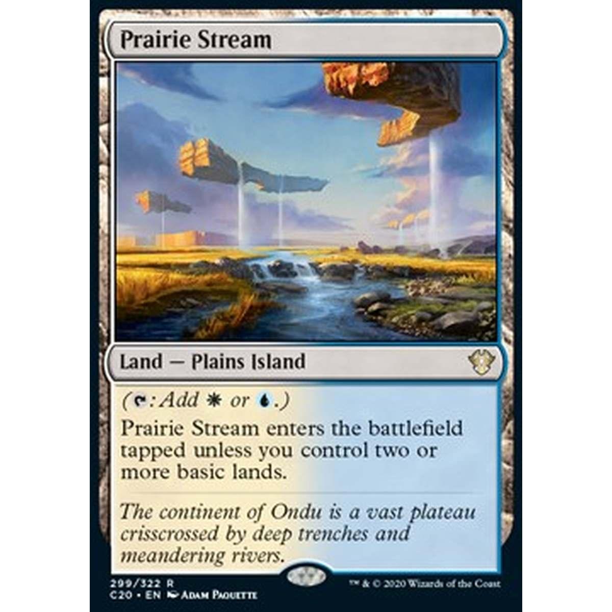 Prairie Stream - Ruscello nella Prateria - [C20][NM]