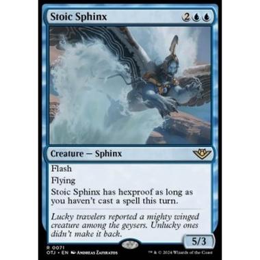Stoic Sphinx - Stoic Sphinx - [OTJ][NM] [Foil]