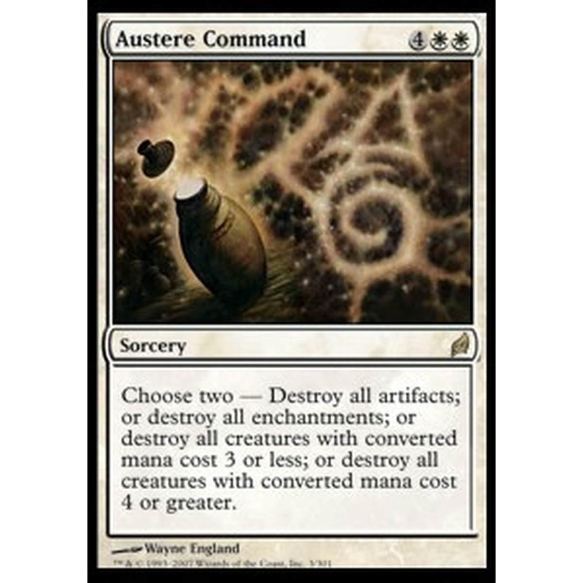 Austere Command - Austere Command - [LRW][EX]
