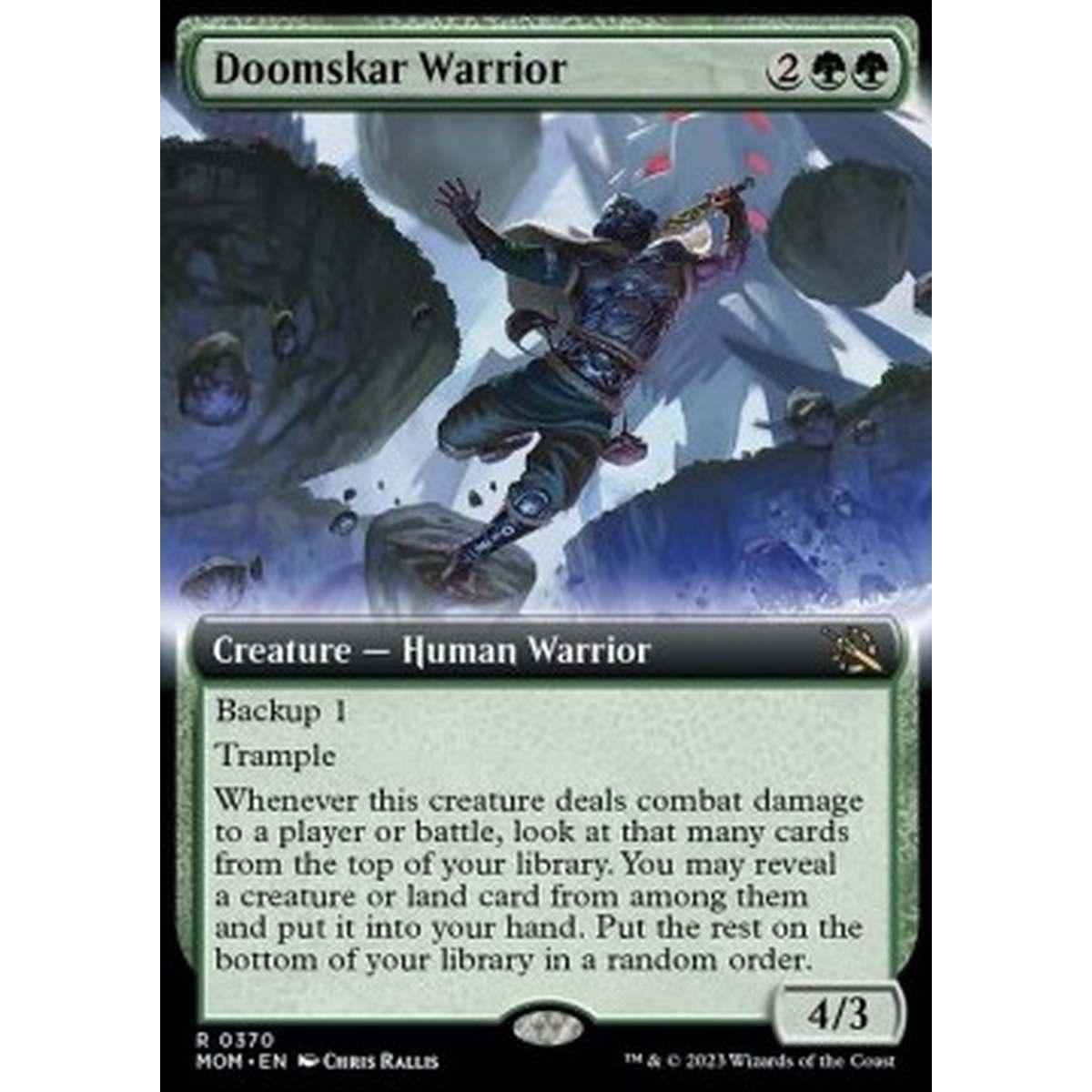 Doomskar Warrior - Doomskar Warrior - [XMOM][NM] [Foil]