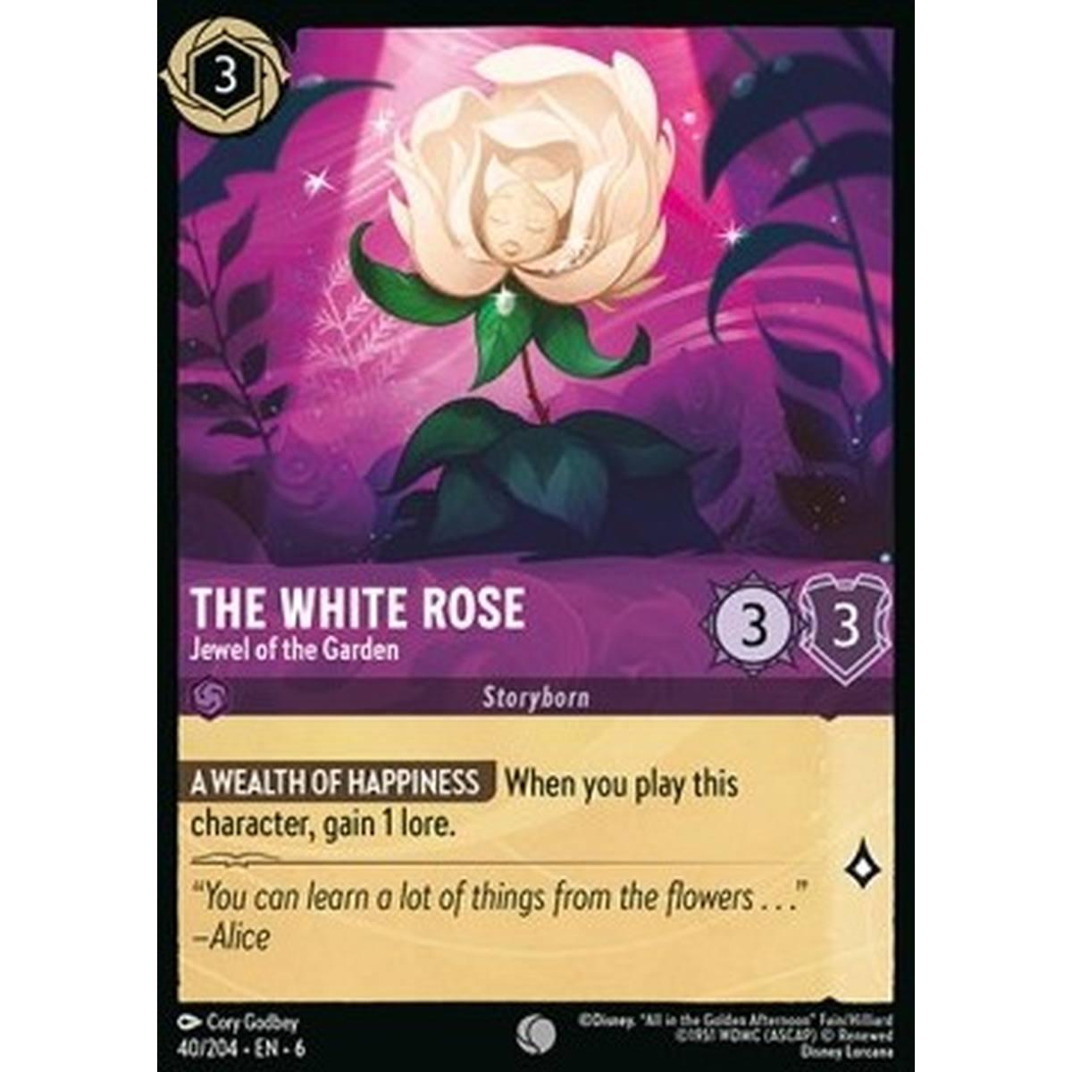 The White Rose - Jewel of the Garden - The White Rose - Jewel of the Garden - [6AZS][NM]
