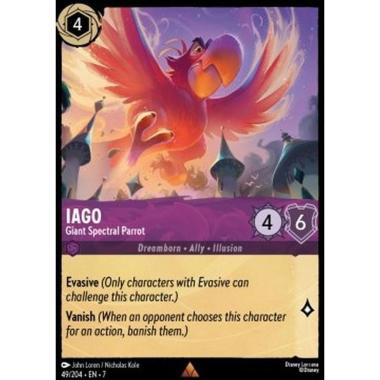 Iago - Giant Spectral Parrot - Iago - Giant Spectral Parrot - [7ARI][NM] [Foil]
