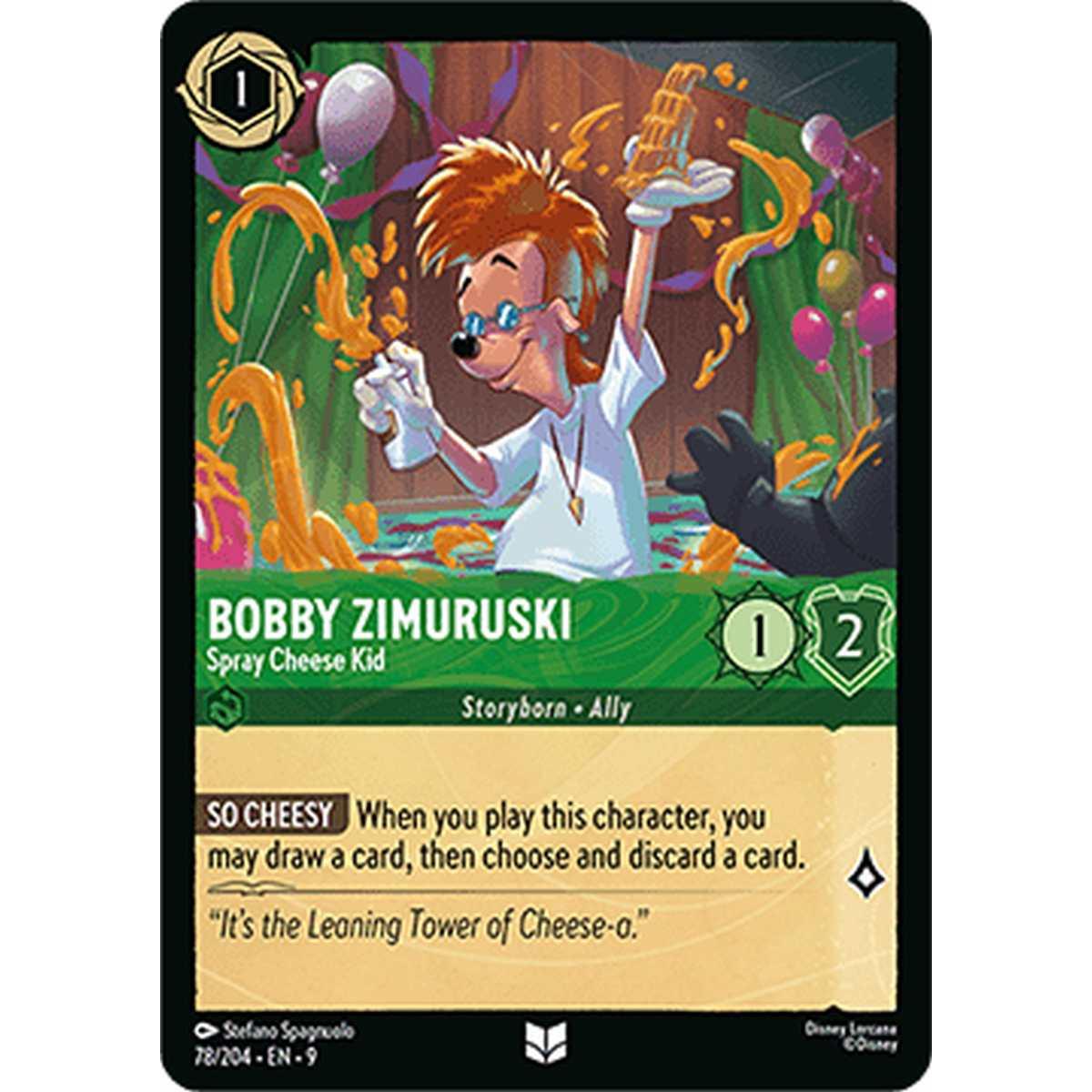 Bobby Zimuruski - Spray Cheese Kid - Bobby Zimuruski - Spray Cheese Kid - [9FAB][NM]