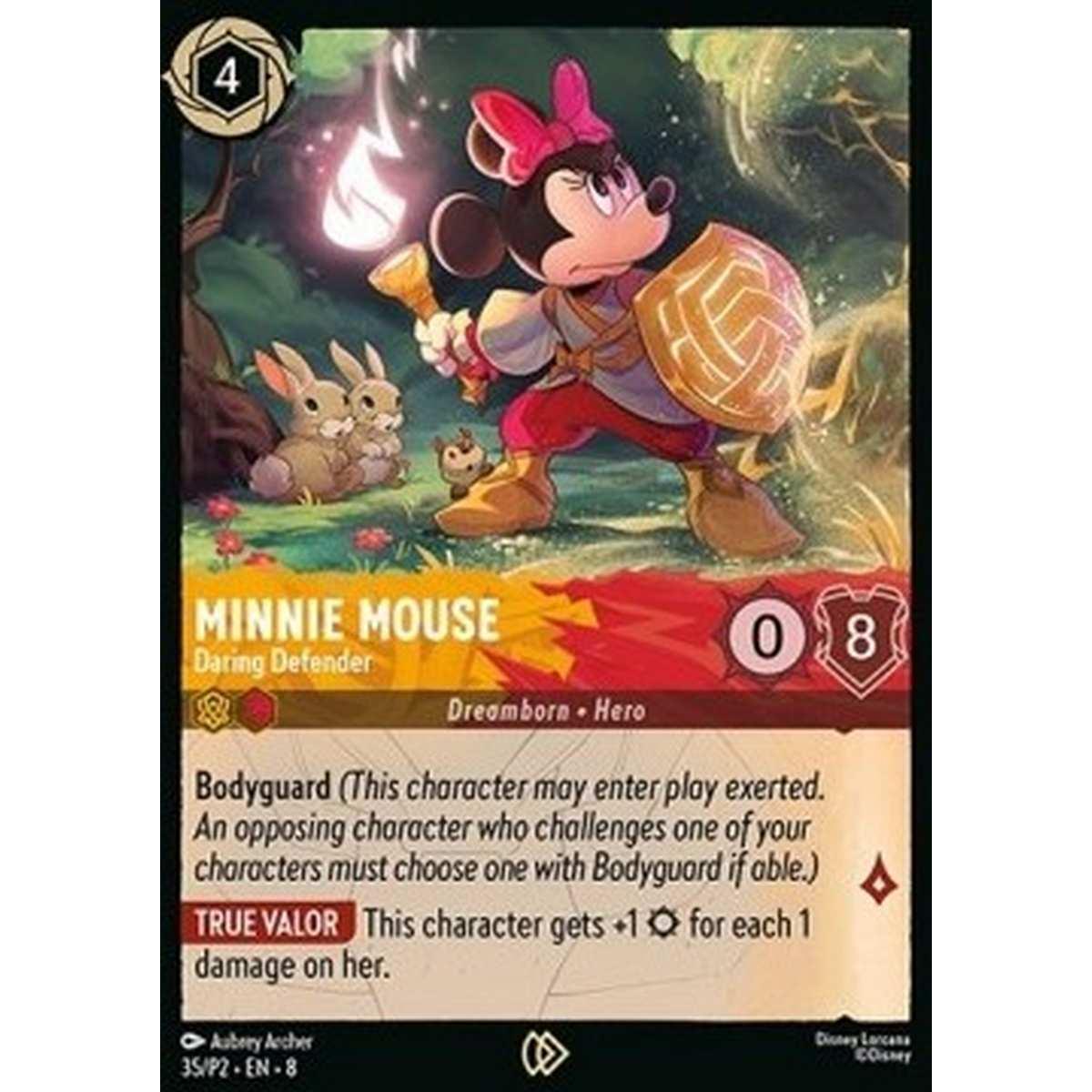 Minnie Mouse - Daring Defender - Minni - Difenditrice Coraggiosa - [PR2][NM] [Foil]