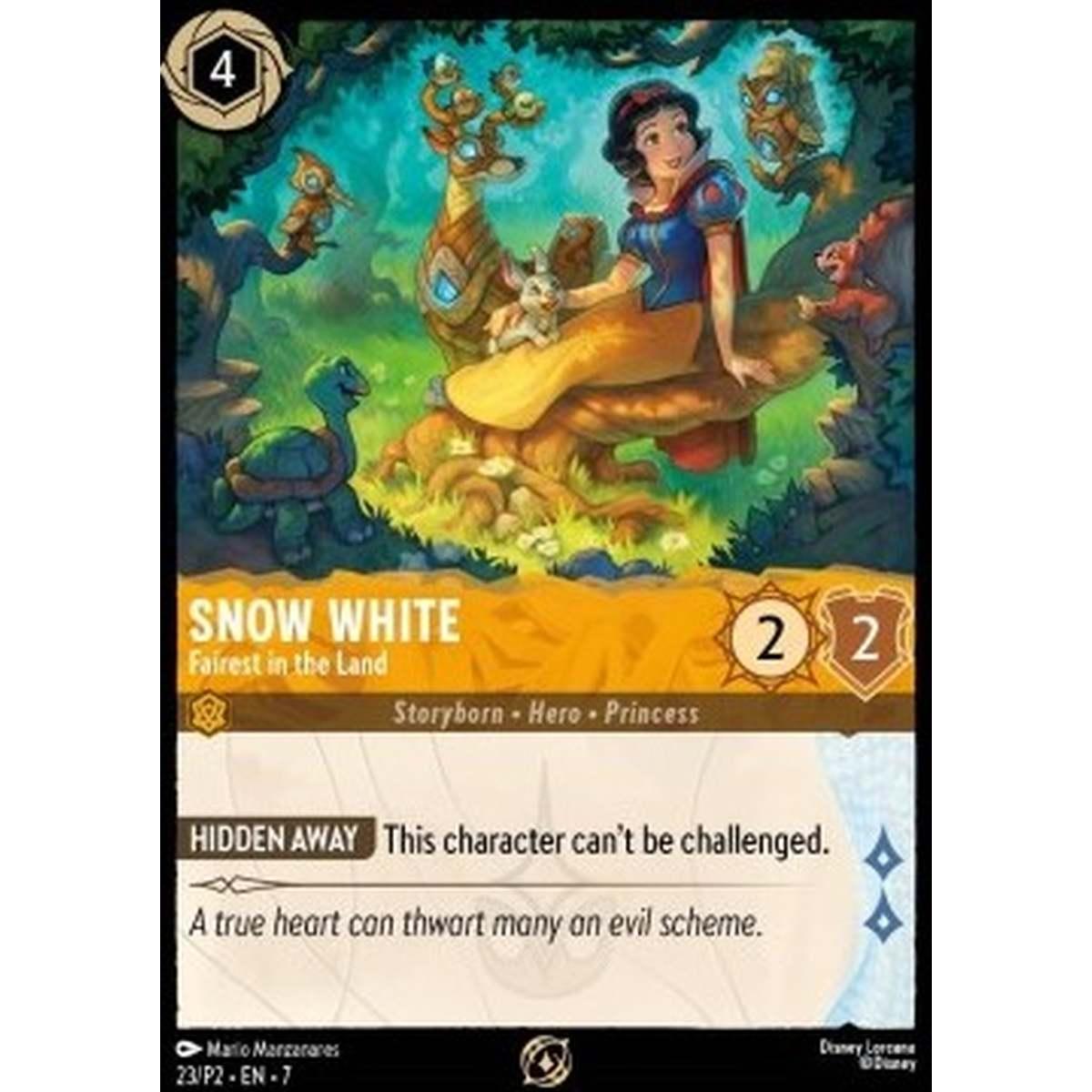 Snow White - Fairest in the Land - Biancaneve - La PiÃ¹ Bella del Reame - [PR2][NM] [Foil]