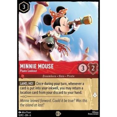 Minnie Mouse - Pirate Lookout - Minni - Vedetta Pirata - [PR2][NM] [Foil]