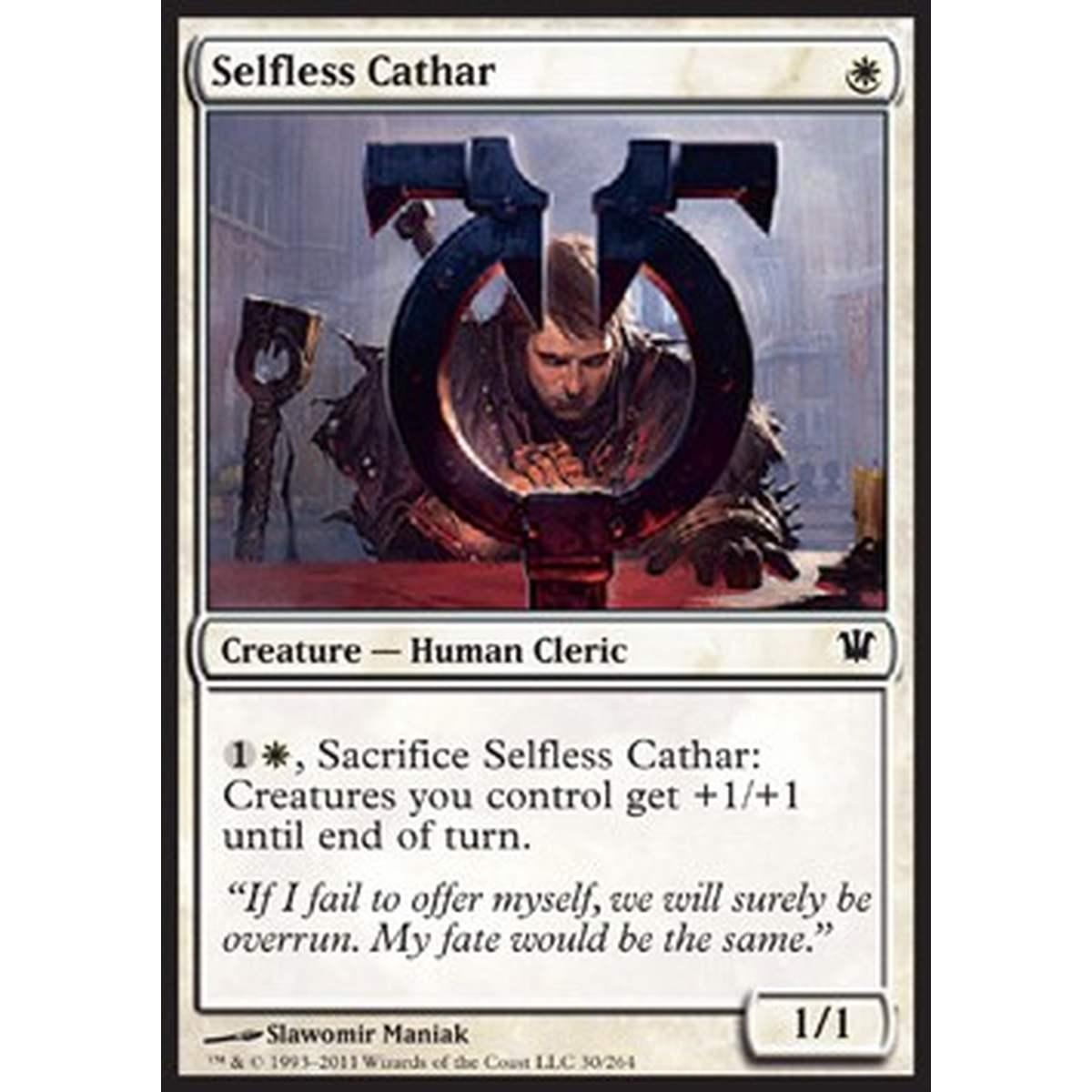 Selfless Cathar - Cataro Altruista - [ISD] [NM]
