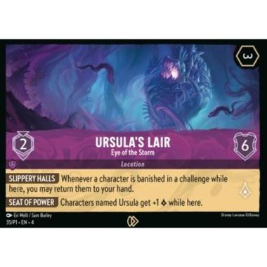 Ursula's Lair - Eye of the Storm - Il Covo di Ursula - Occhio del Ciclone - [PR1][NM] [Foil]