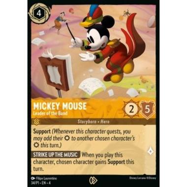 Mickey Mouse - Leader of the Band - Topolino - Direttore della Banda - [PR1][NM] [Foil]