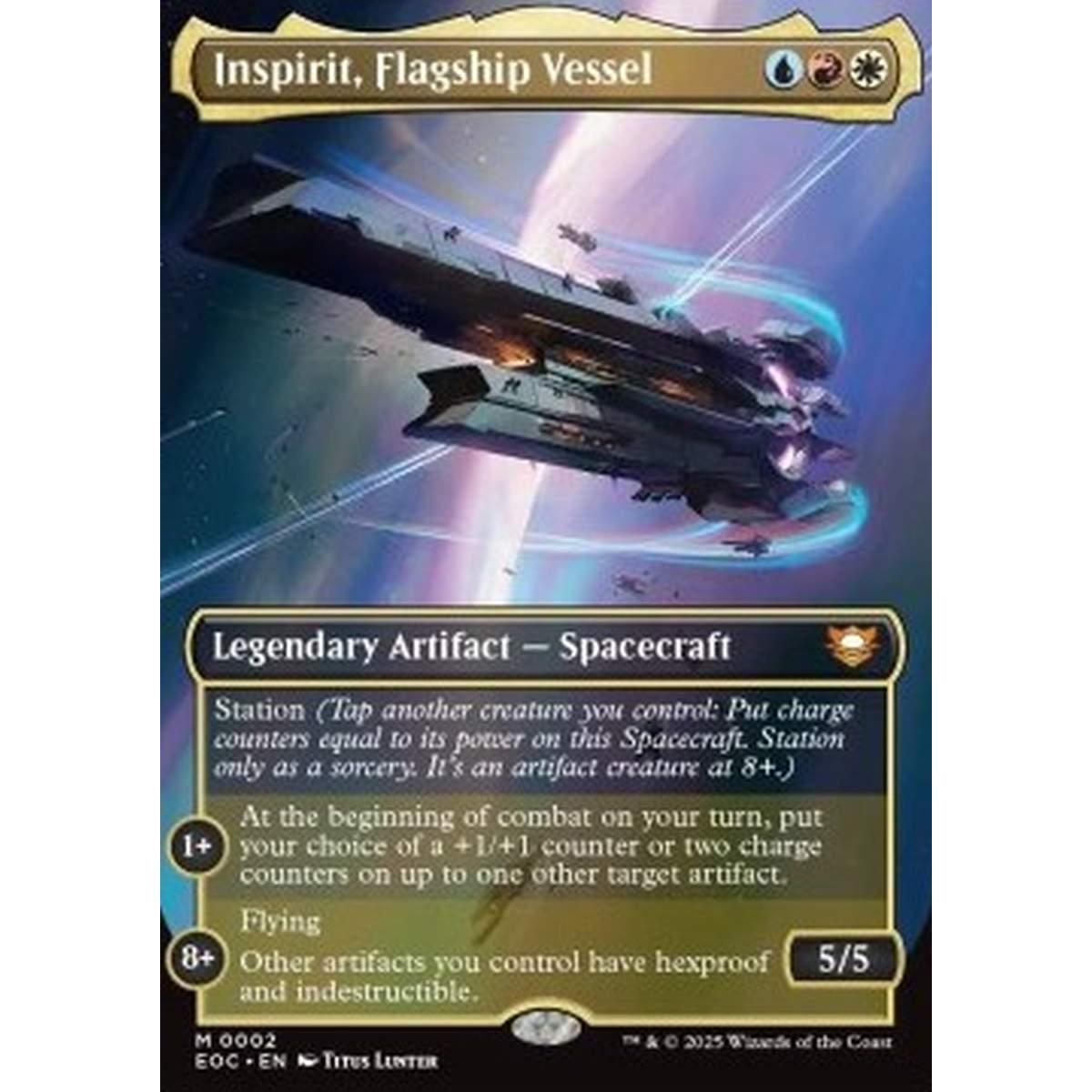 Inspirit, Flagship Vessel - Inspirit, Flagship Vessel - [EOC][NM] [Foil]