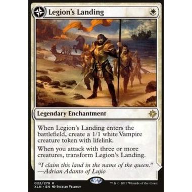 Legion's Landing / Adanto, the First Fort - Legion's Landing / Adanto, the First Fort - [XLN][NM] [Foil]