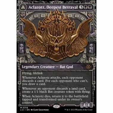 Aclazotz, Deepest Betrayal // Temple of the Dead - Aclazotz, Deepest Betrayal // Temple of the Dead - [XLCI][NM] [Foil]