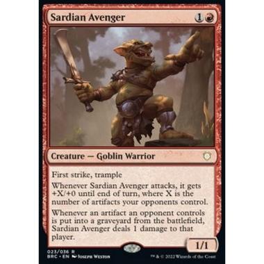 Sardian Avenger (V.1) - Sardian Avenger (V.1) - [XBRC][NM]