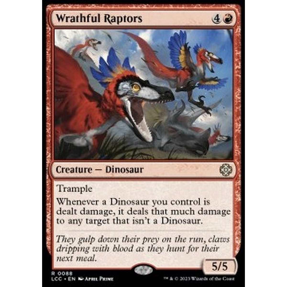 Wrathful Raptors - Wrathful Raptors - [LCC][NM]