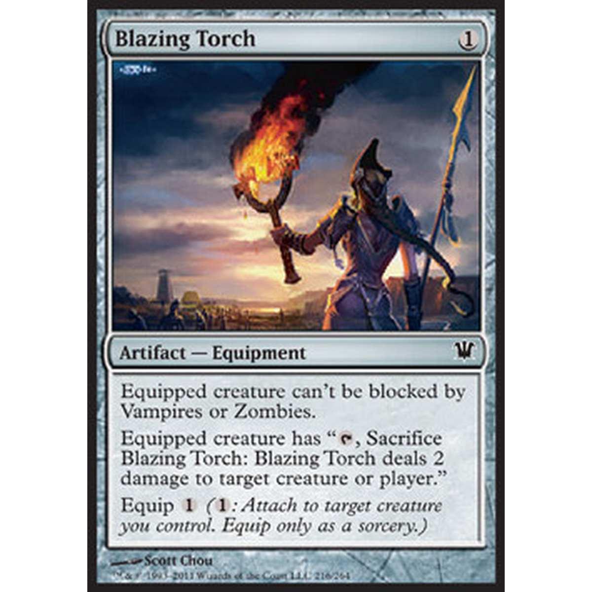Blazing Torch - Torcia Ardente - [ISD] [NM]