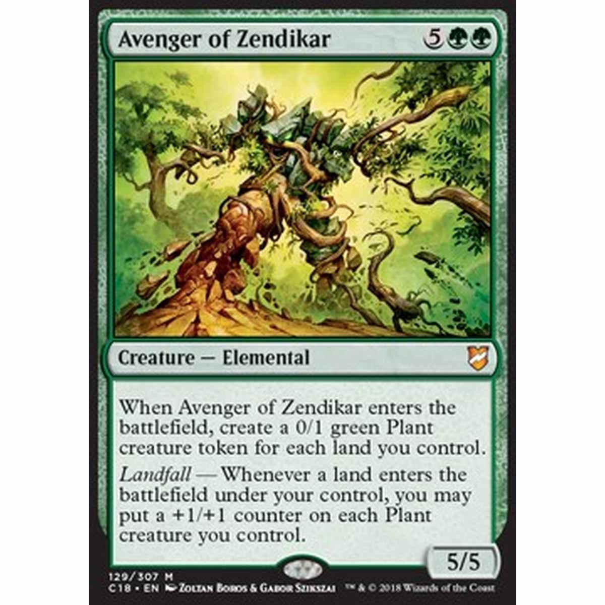 Avenger of Zendikar - Avenger of Zendikar - [C18][NM]