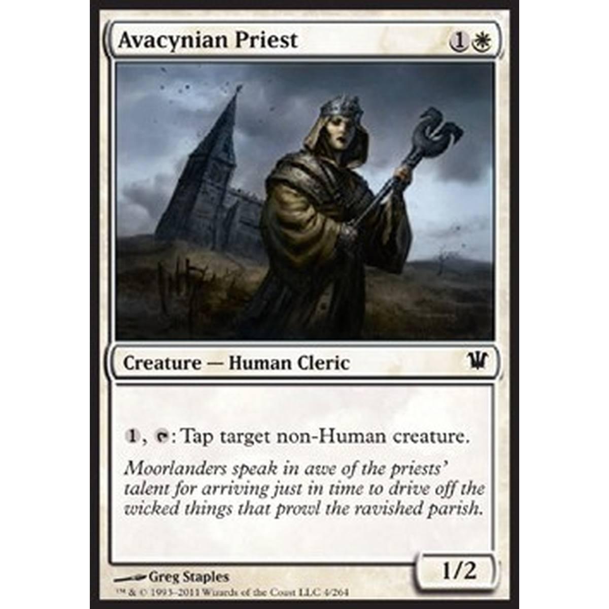 Avacynian Priest - Sacerdotessa di Avacyn - [ISD] [NM]