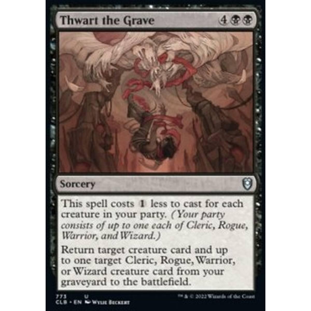 Thwart the Grave - Scongiurare la Tomba - [XCLB][NM]