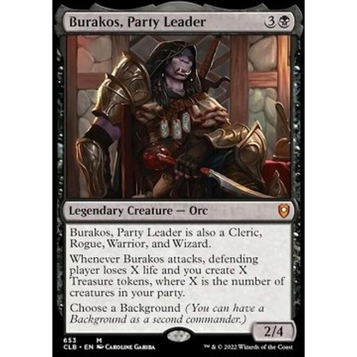Burakos, Party Leader (V.1) - Burakos, Leader del Gruppo (V.1) - [XCLB][NM] [Foil]