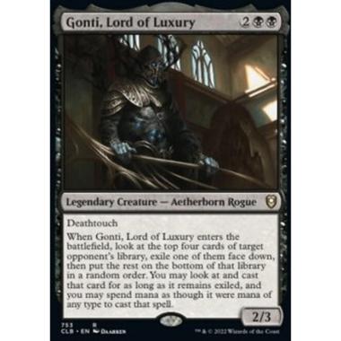Gonti, Lord of Luxury - Gonti, Signore del Lusso - [XCLB][NM]