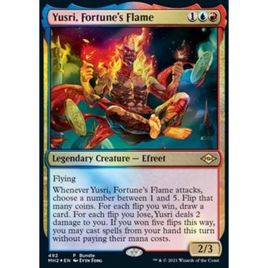 Yusri, Fortune's Flame (V.2) - Yusri, Fiamma della Fortuna (V.2) - [PMH2][NM] [Foil]