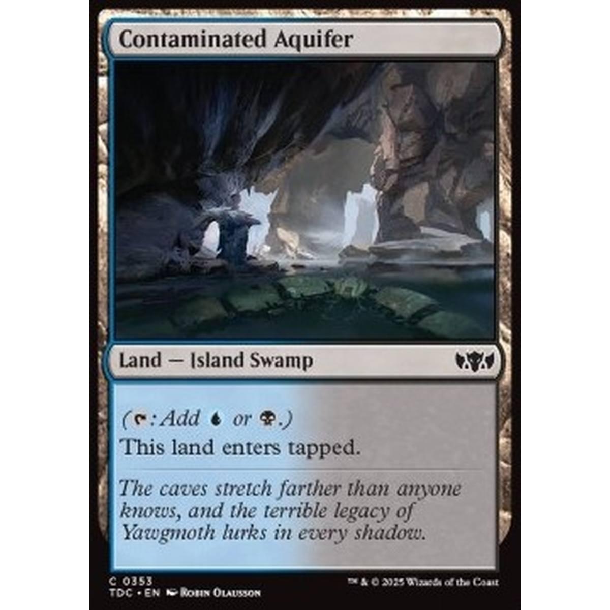 Contaminated Aquifer - Contaminated Aquifer - [TDC][NM]