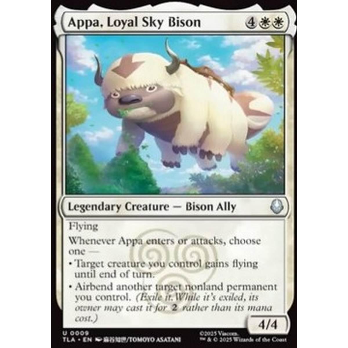 Appa, Loyal Sky Bison - Appa, Loyal Sky Bison - [TLA][NM]