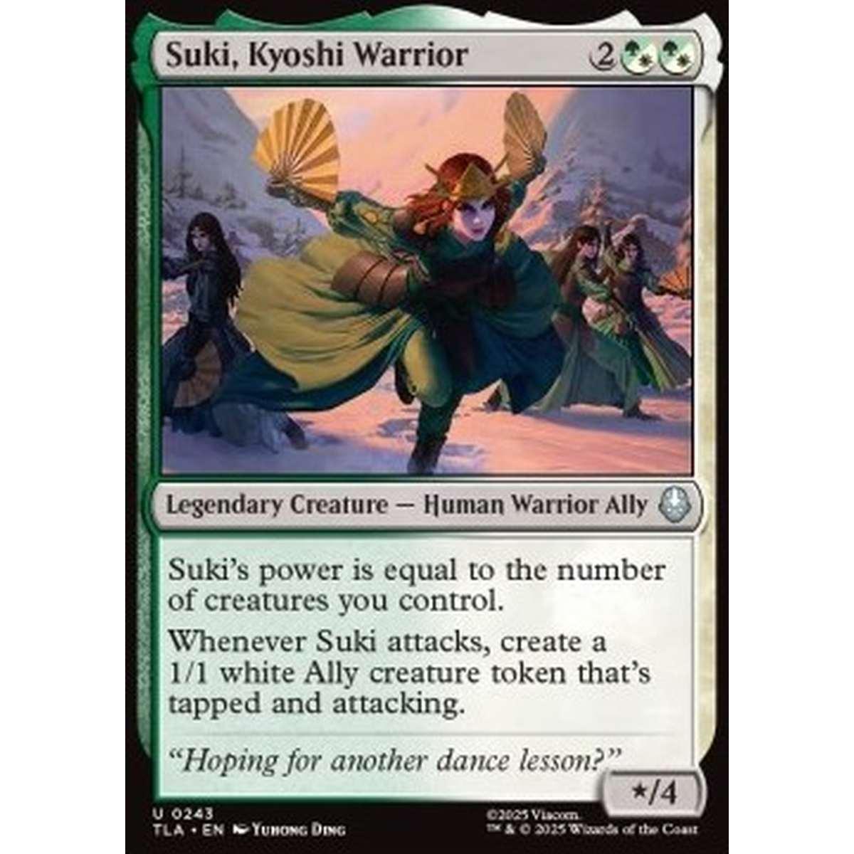 Suki, Kyoshi Warrior - Suki, Kyoshi Warrior - [TLA][NM]