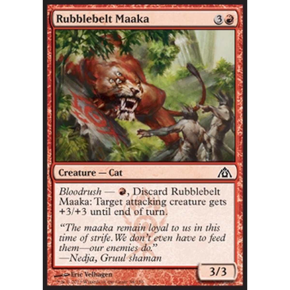 Rubblebelt Maaka - Maaka della Zona di Macerie - [DGM] [NM]