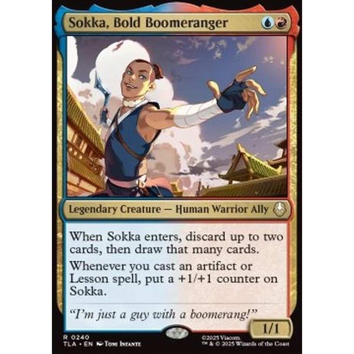 Sokka, Bold Boomeranger - Sokka, Bold Boomeranger - [TLA][NM]