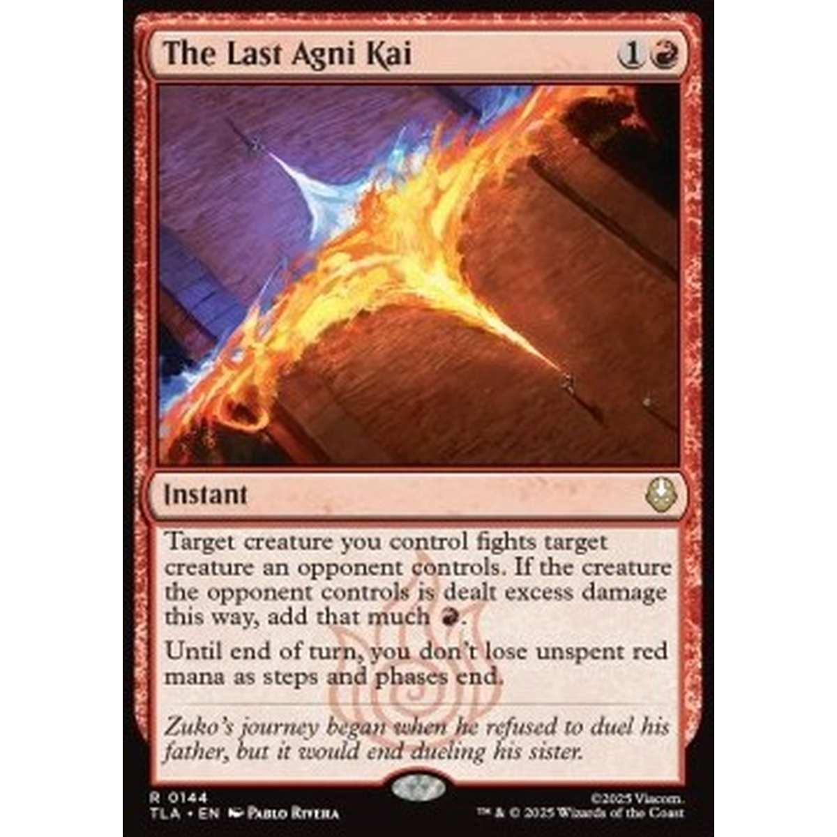 The Last Agni Kai - The Last Agni Kai - [TLA][NM]