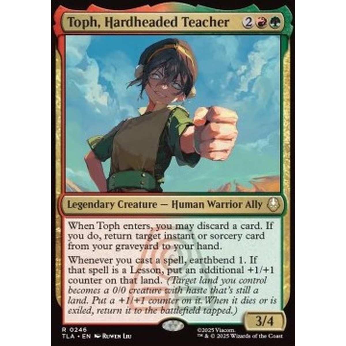 Toph, Hardheaded Teacher - Toph, Hardheaded Teacher - [TLA][NM]