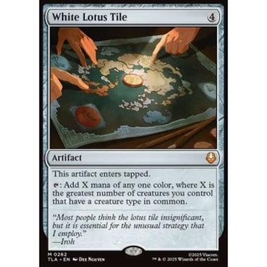 White Lotus Tile - White Lotus Tile - [TLA][NM]