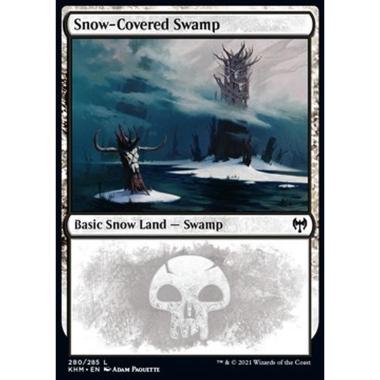 Snow-Covered Swamp (V.1) - Palude Innevata (V.1) - [KHM][NM]