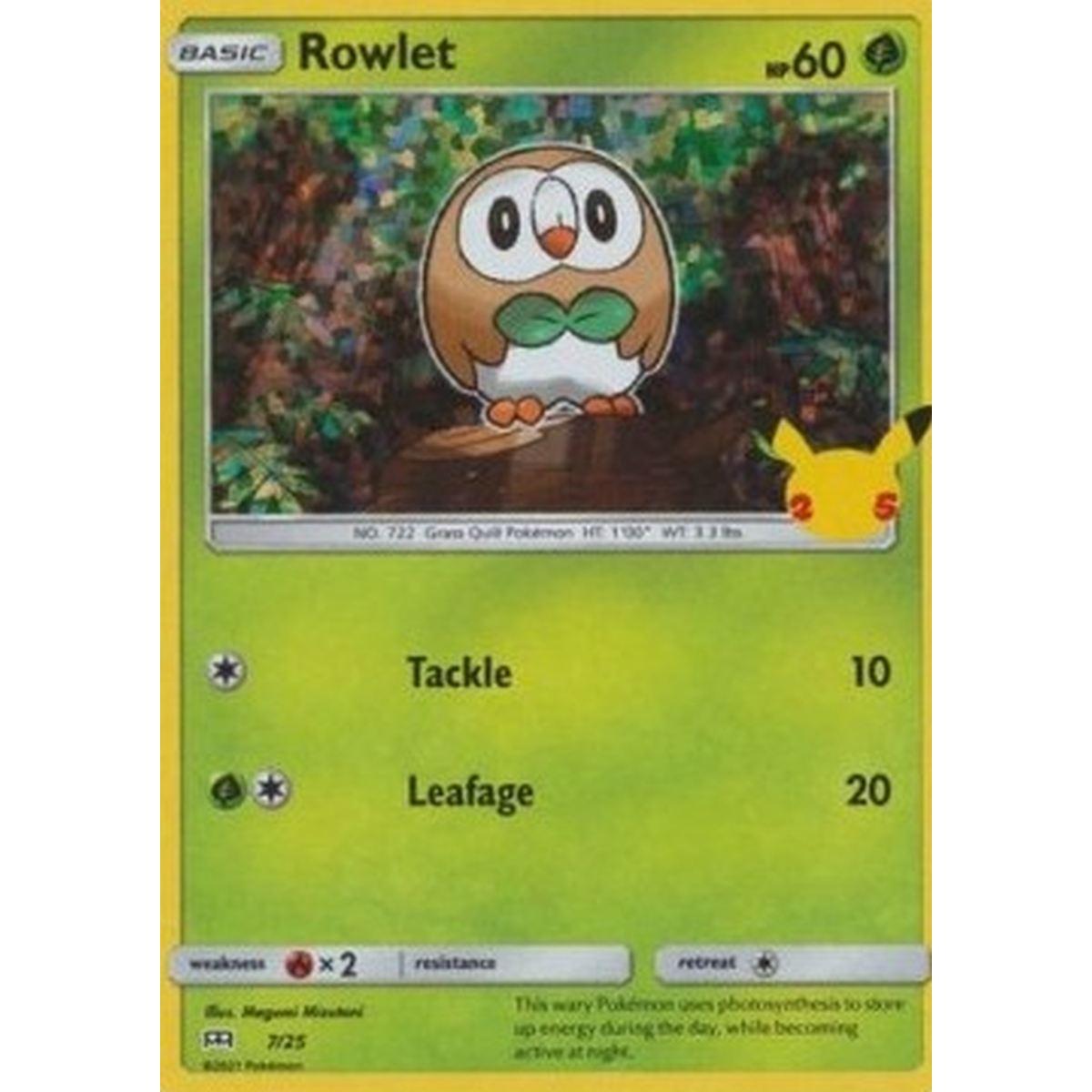 Rowlet  - Rowlet  - [MCD25][NM]