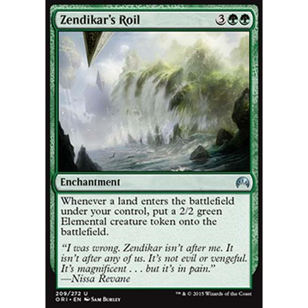 Zendikar's Roil - Torbido di Zendikar - [ORI][EX]
