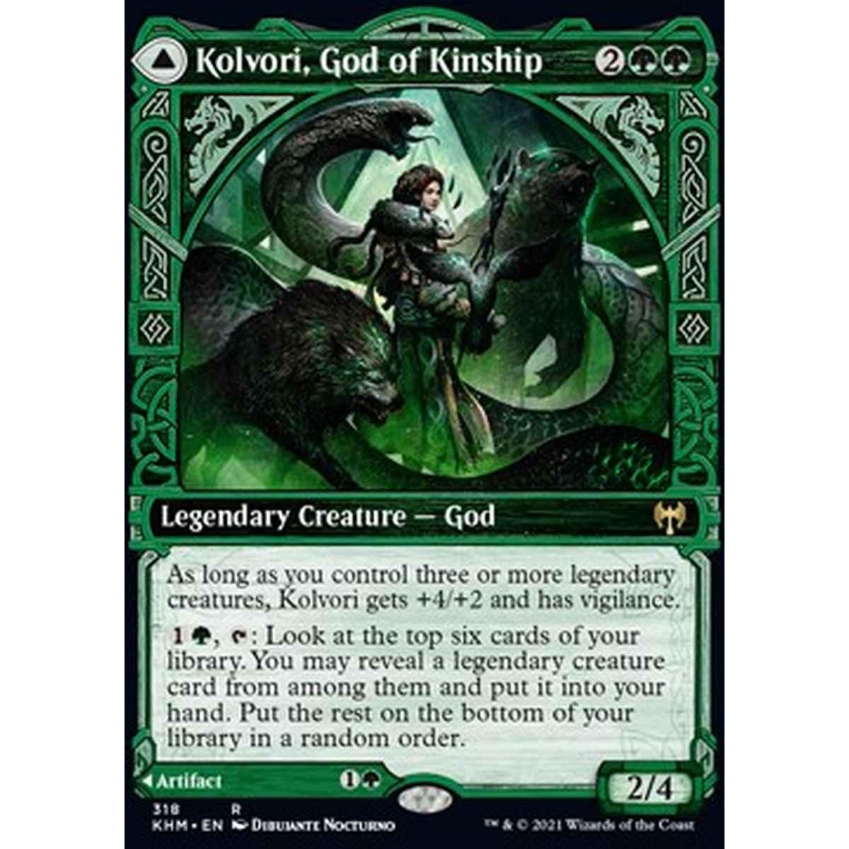 Kolvori, God of Kinship // The Ringhart Crest - Kolvori, Dea dell'AffinitÃ // Lo Stemma di Ringhart - [XKHM][NM]