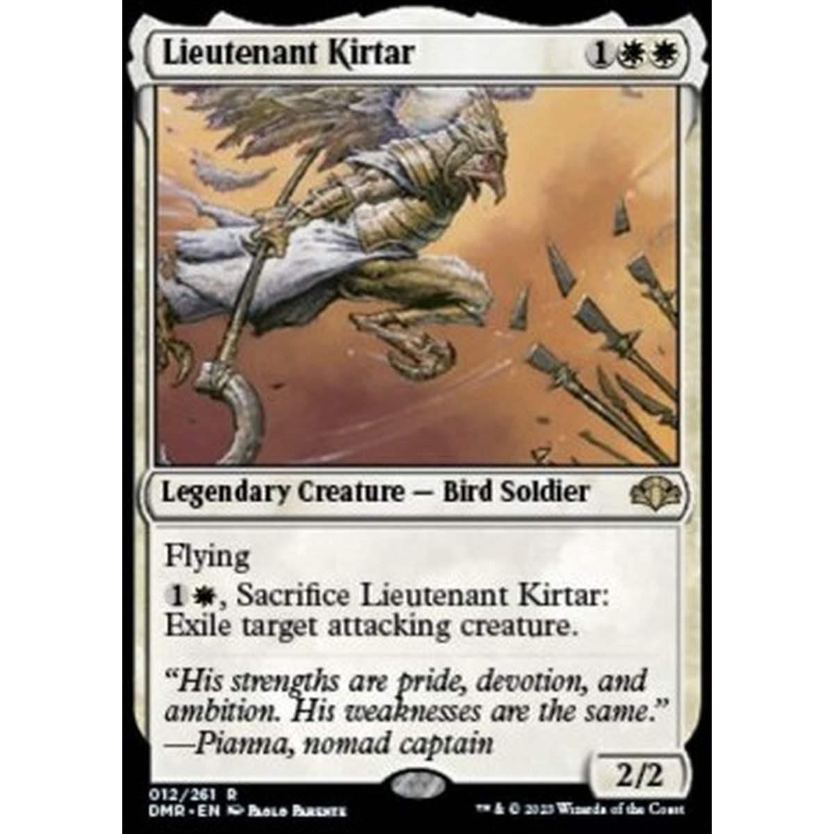 Lieutenant Kirtar - Luogotenente Kirtar - [DMR][NM]