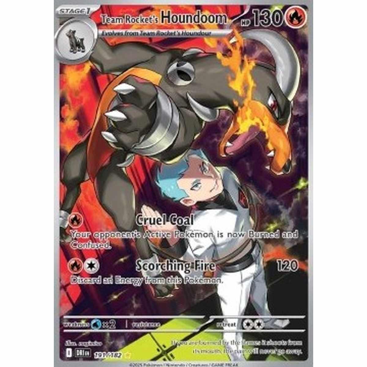Team Rocket's Houndoom  - Houndoom del Team Rocket  - [DRI][NM]
